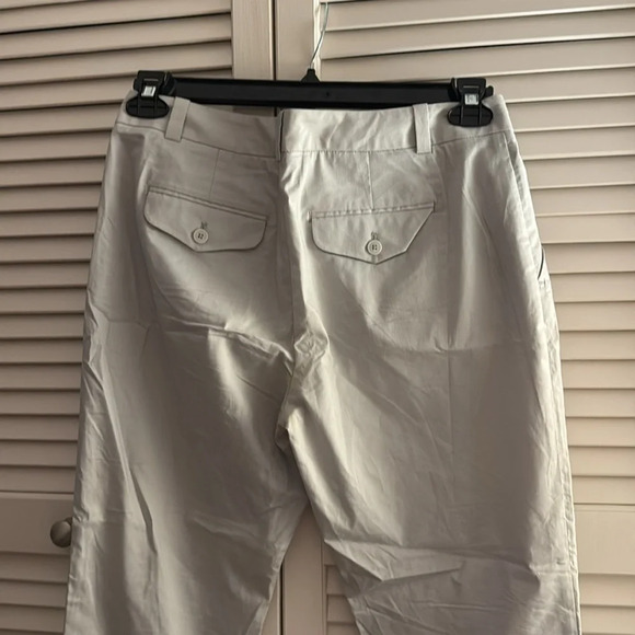 Gap Ankle Cropped Khaki NWOT pants Size 6 Cotton - Picture 6 of 6